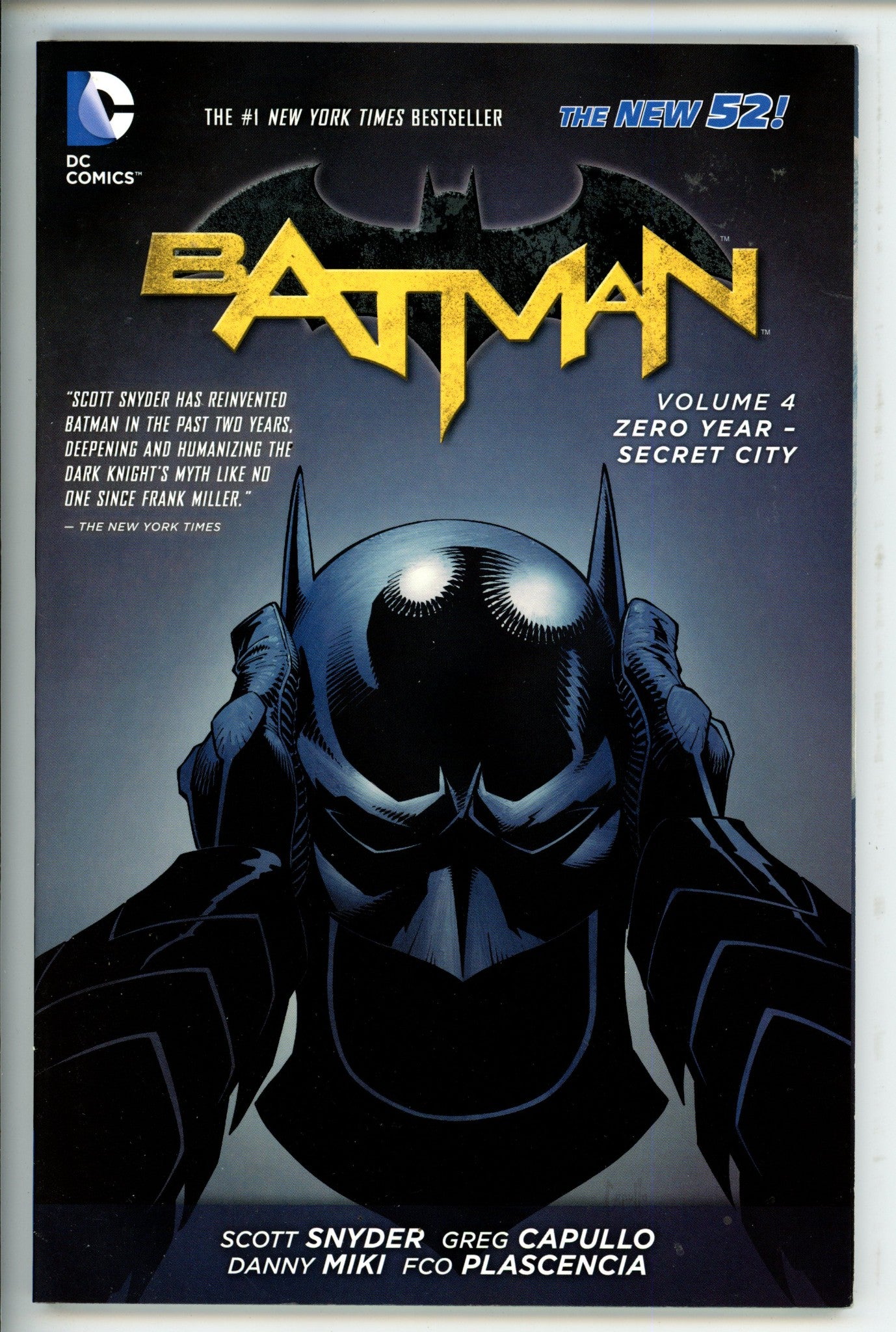 Batman Vol 4 Zero Year Secret City TPB