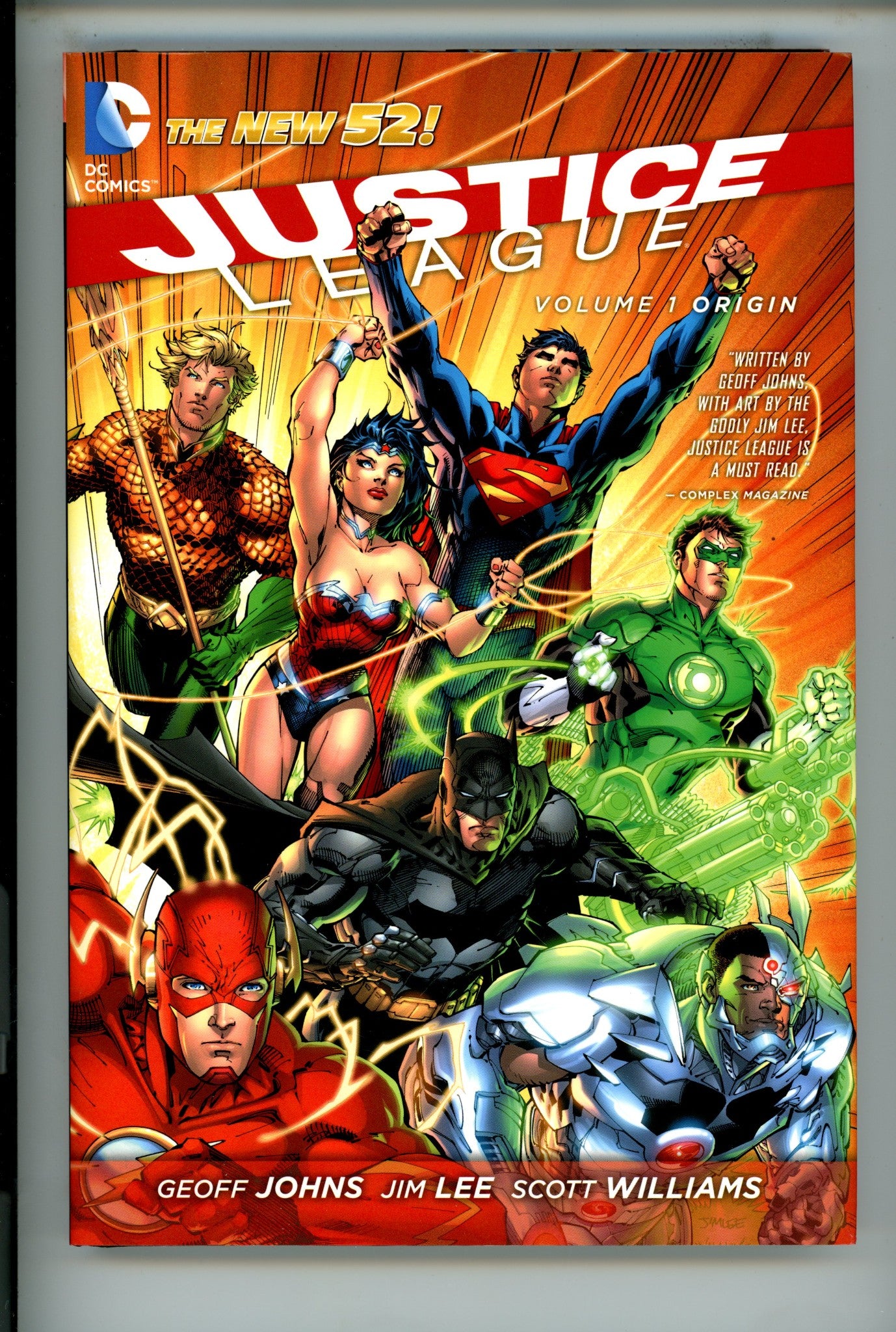 Justice League Vol 1 Origin HC
