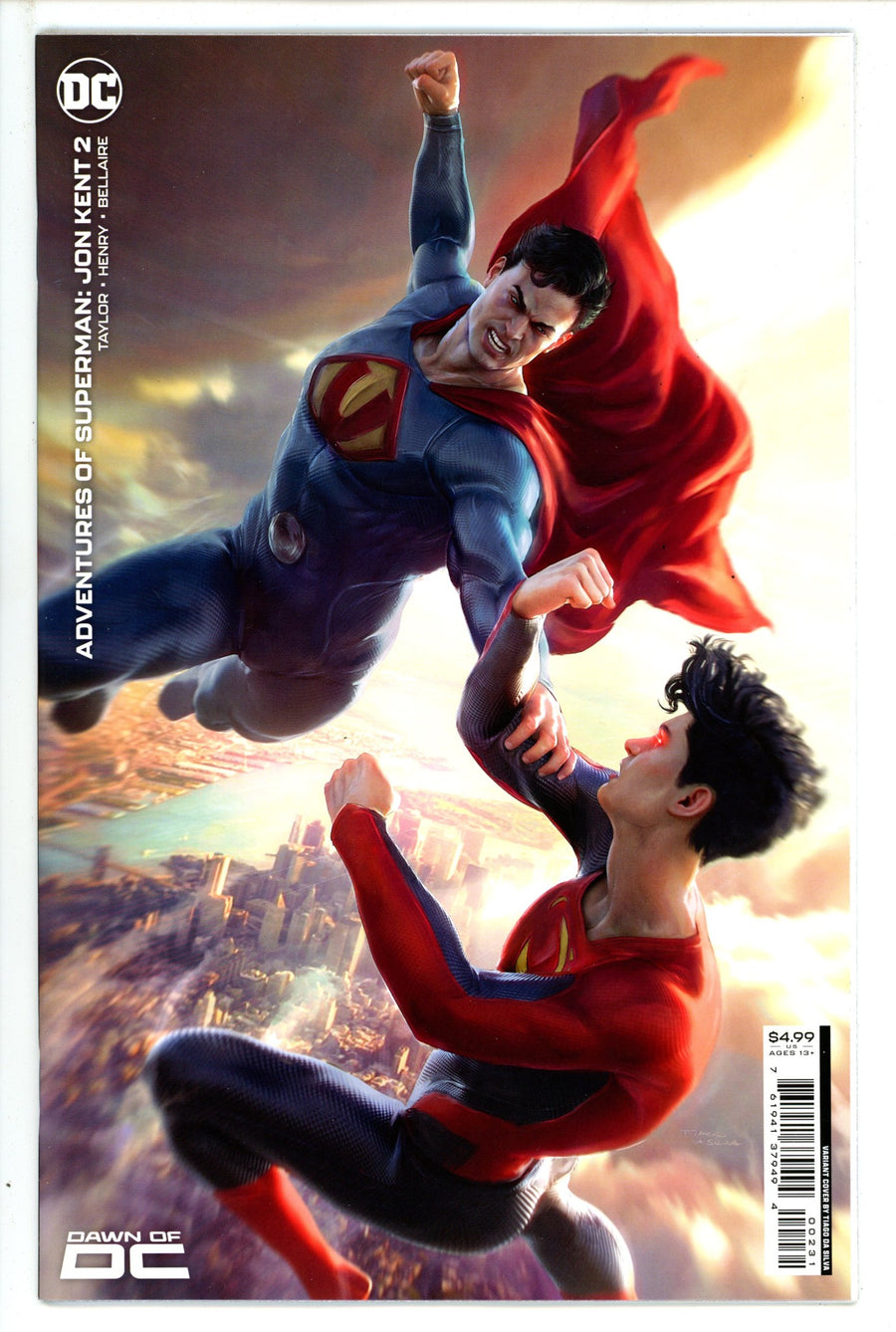 Adventures Of Superman Jon Kent 2 Silva Variant (2023)