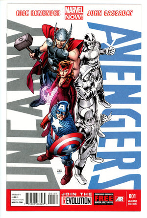 Uncanny Avengers Vol 1 1 Avengers Variant