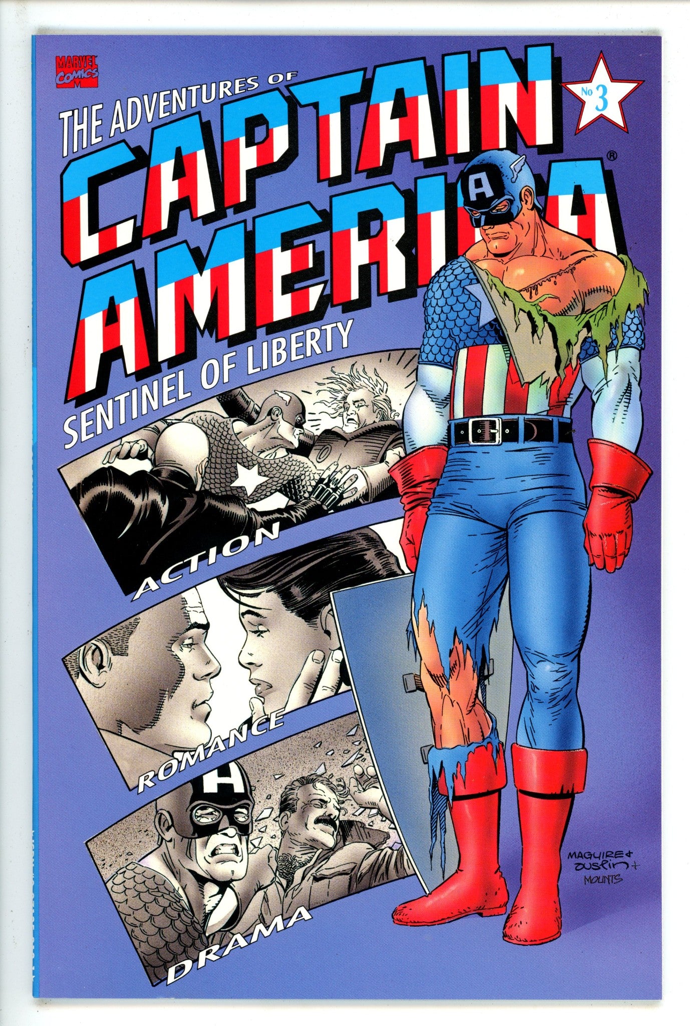 The Adventures of Captain America 3 Newsstand (1991)