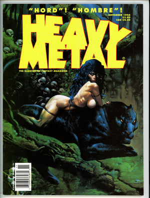 Heavy Metal Vol 1995 March VF-