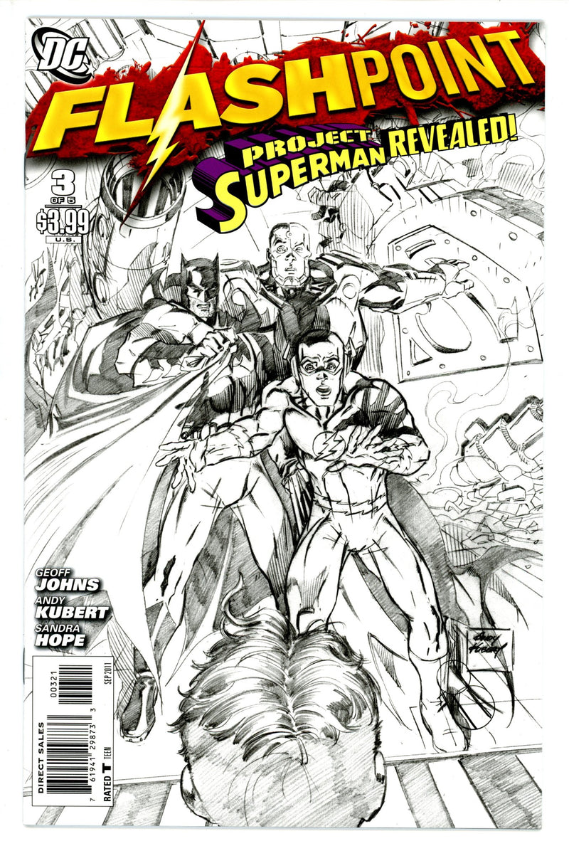 Flashpoint 3 Kubert Variant VF+