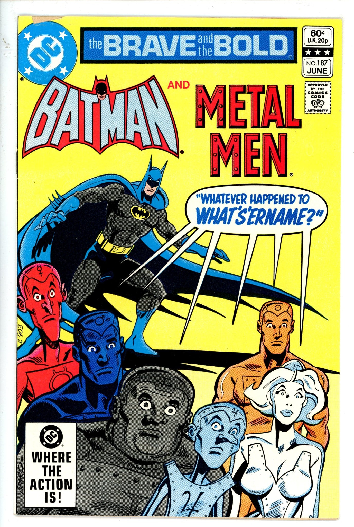 The Brave and the Bold Vol 1 187