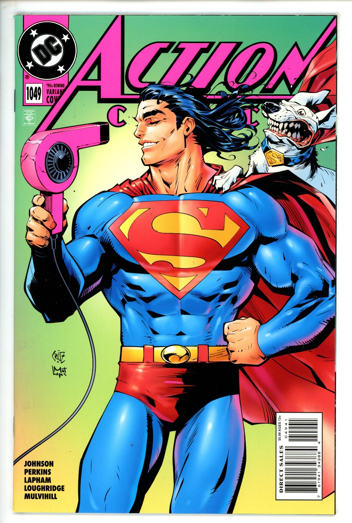 Action Comics Vol 3 1049 Cruz Variant