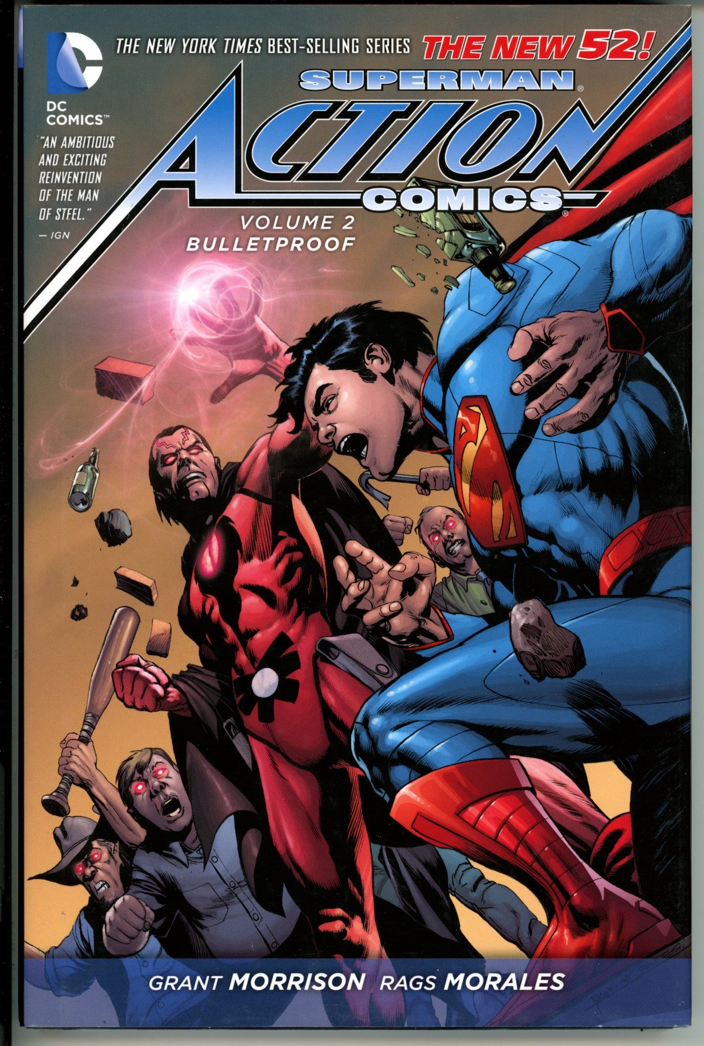 Action Comics Vol 2 Bulletproof HC