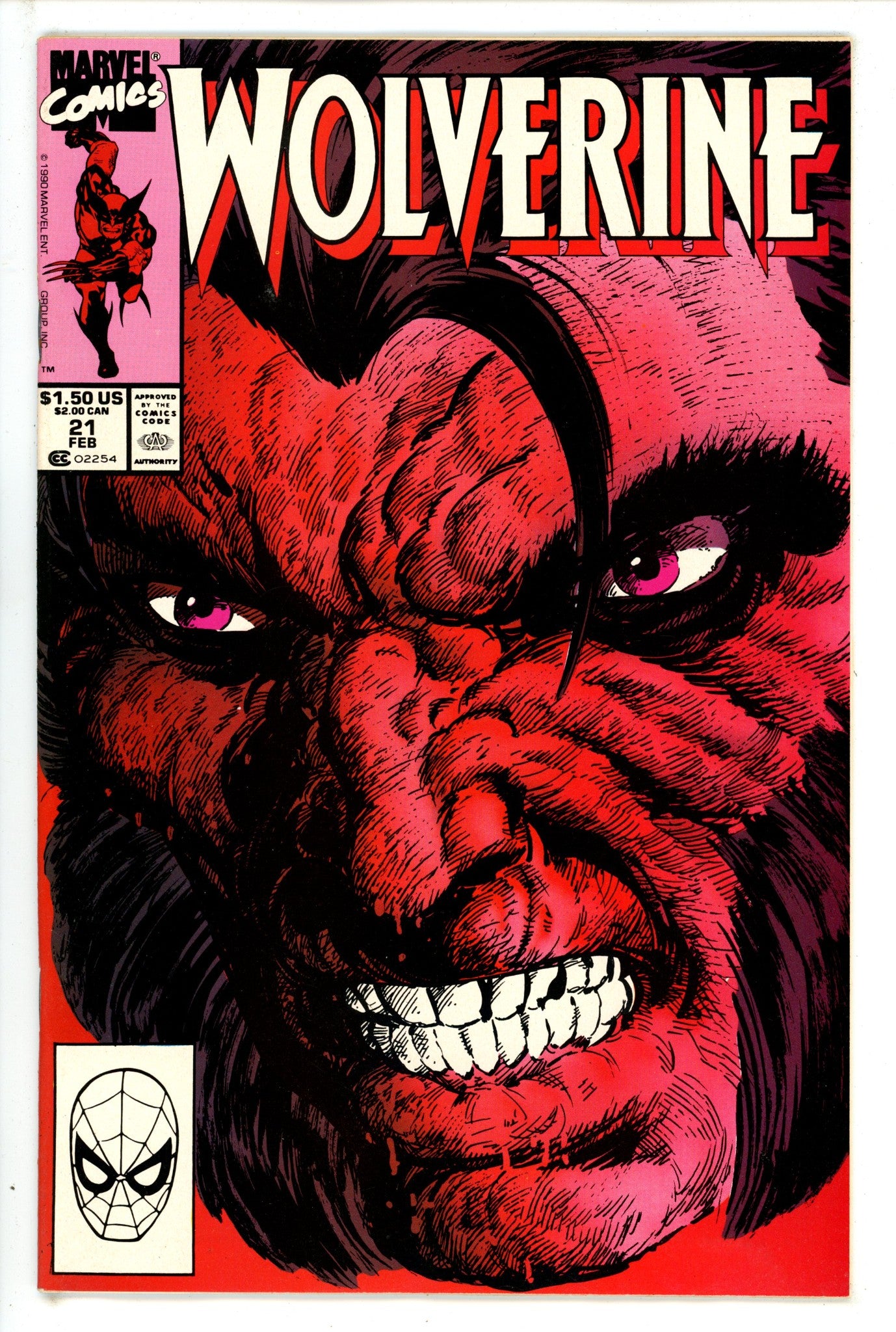 Wolverine Vol 2 21 (1989)