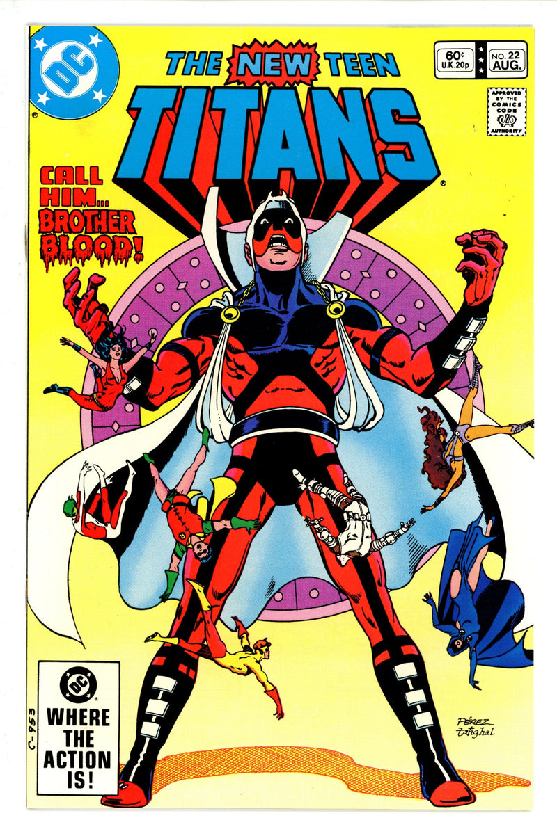 The New Teen Titans Vol 1 22 FN/VF (1982)