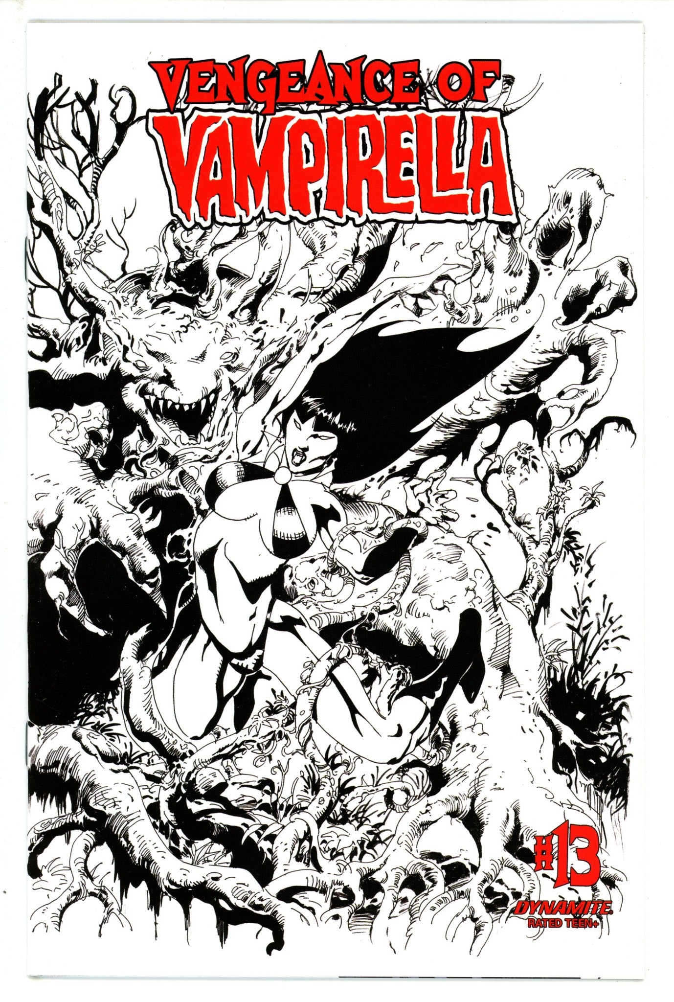 Vengeance of Vampirella Vol 2 13 Castro B&W Variant (2020)