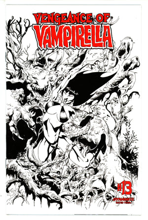 Vengeance of Vampirella Vol 2 13 Castro B&W Variant (2020)