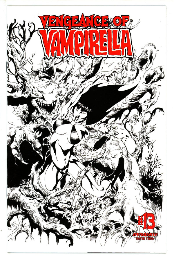 Vengeance of Vampirella Vol 2 13 Castro B&W Variant (2020)