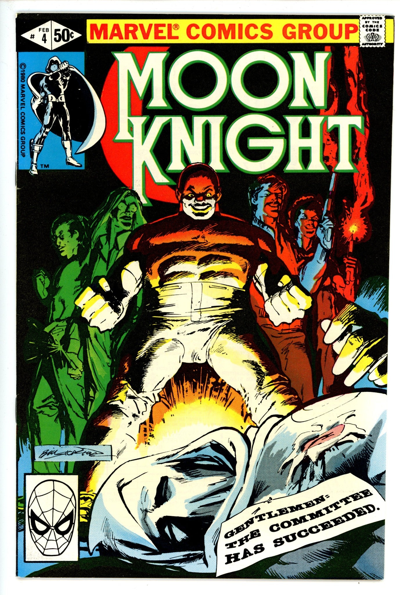 Moon Knight Vol 1 4 F/VF