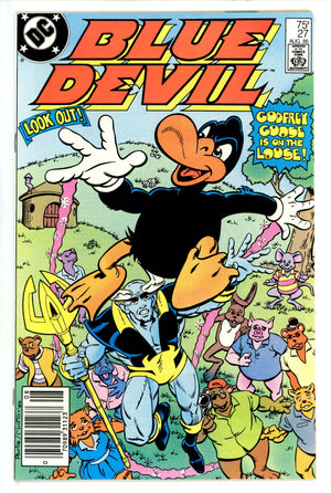 Blue Devil 27 Newsstand (1986)