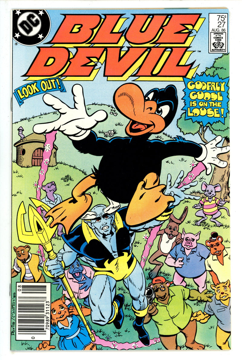 Blue Devil 27 Newsstand (1986)