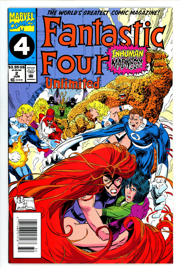 Fantastic Four Unlimited 2 Newsstand
