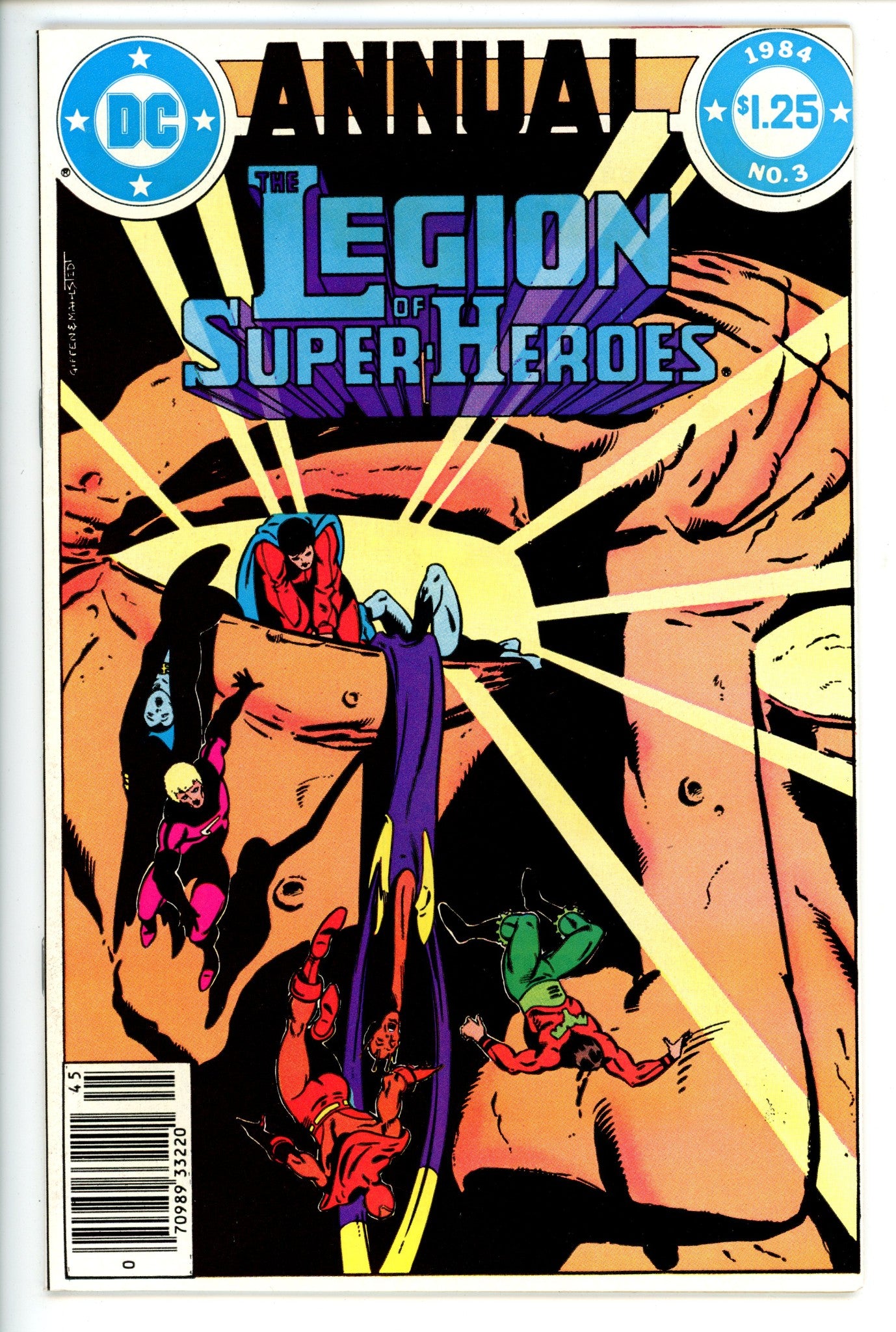 The Legion of Super-Heroes Annual Vol 2 3 Newsstand