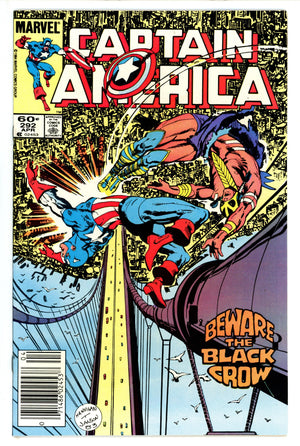 Captain America Vol 1 292 Newsstand (1983)