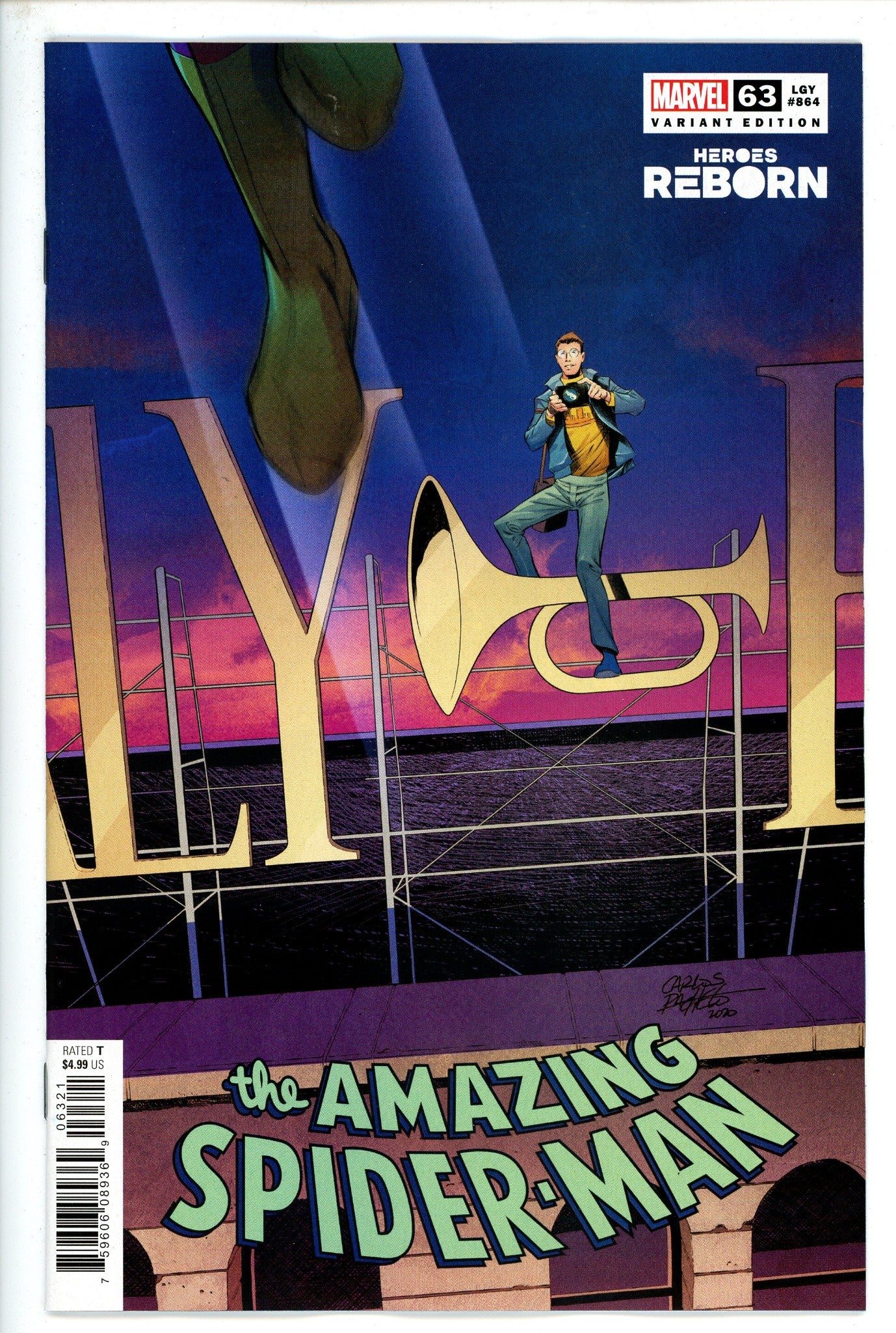 Amazing Spider-Man Vol 5 63 Pacheco Variant-Marvel-CaptCan Comics Inc