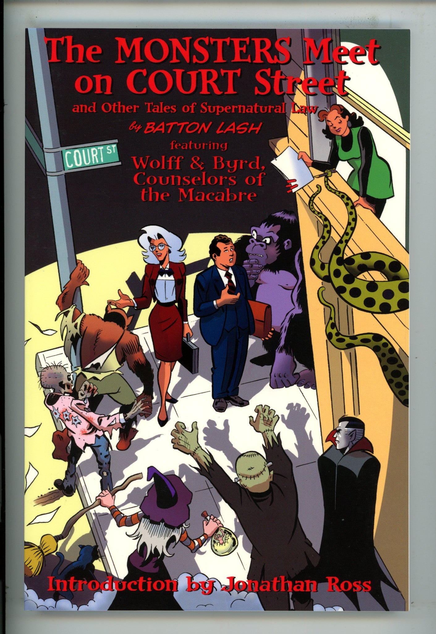 The Monsters Meet On Court Street TPB