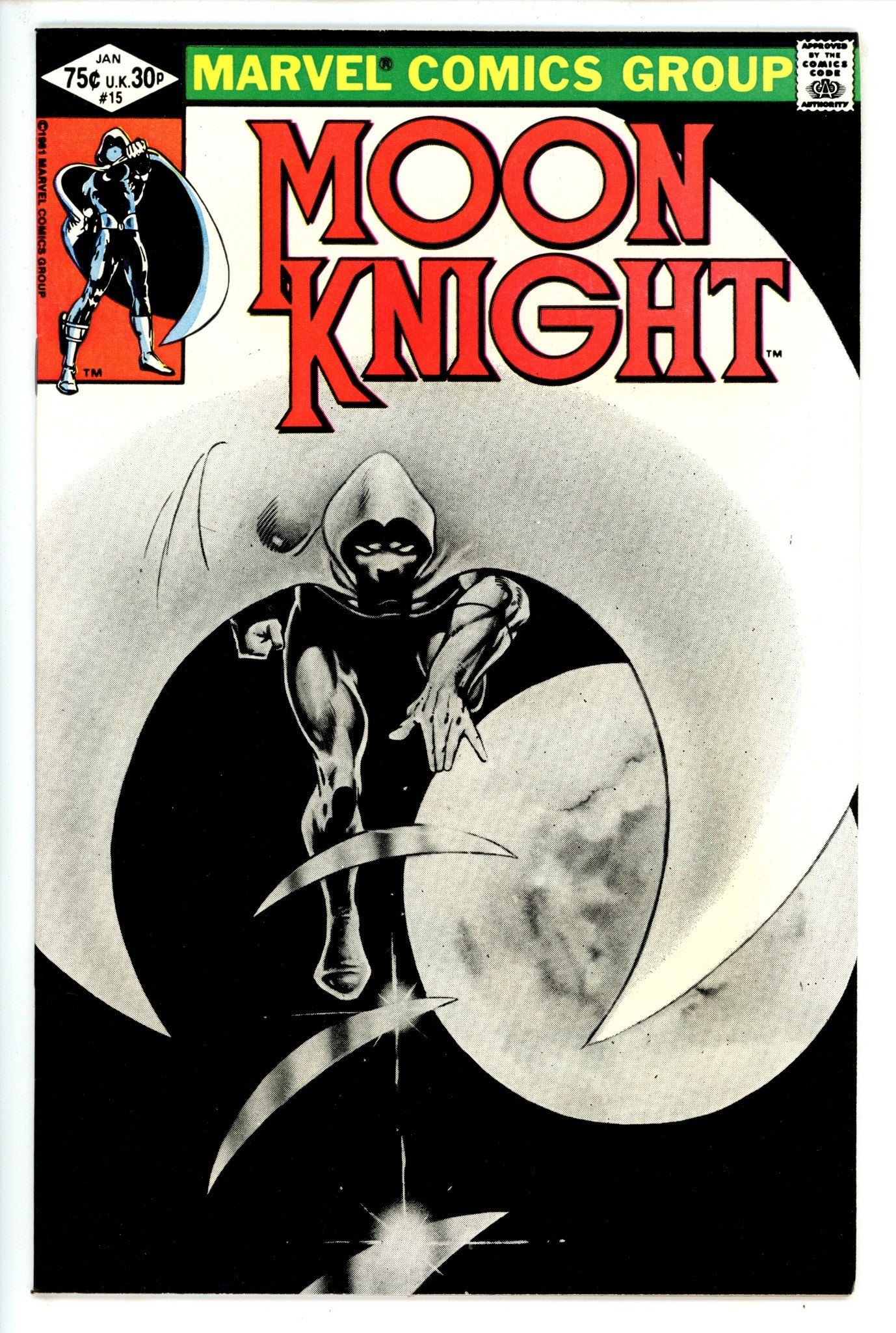 Moon Knight Vol 1 15 VF/NM