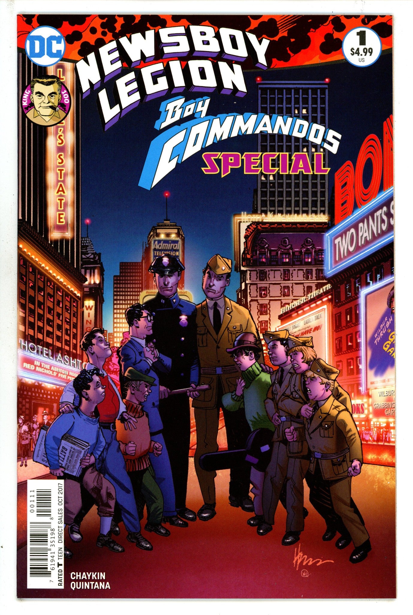 The Newsboy Legion and the Boy Commandos Special 1 (2017)