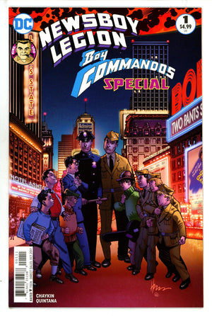 The Newsboy Legion and the Boy Commandos Special 1 (2017)