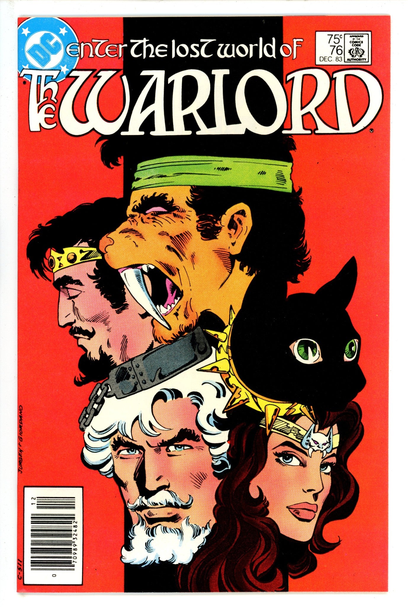 Warlord Vol 2 76 Newsstand (1983)
