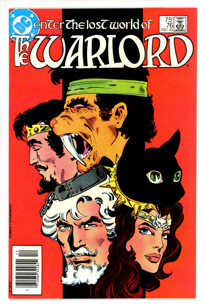 Warlord Vol 2 76 Newsstand (1983)