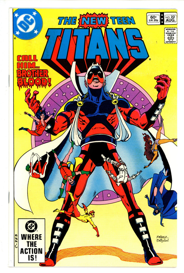 The New Teen Titans Vol 1 22 VF- (1982)
