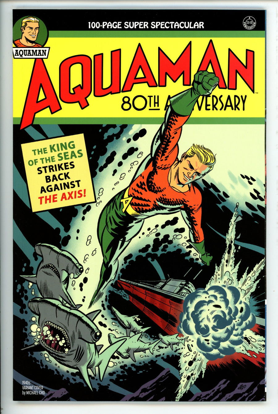 Aquaman 80th Anniversary 100-Page Super Spectacular 1 Cho Variant