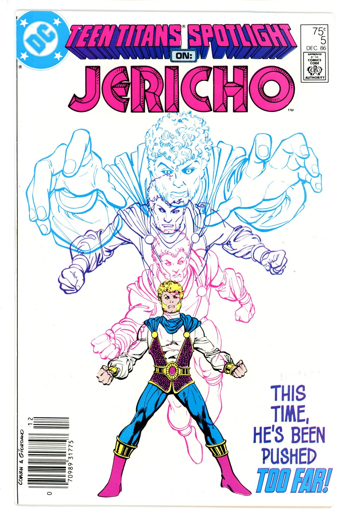Teen Titans Spotlight 5 Newsstand