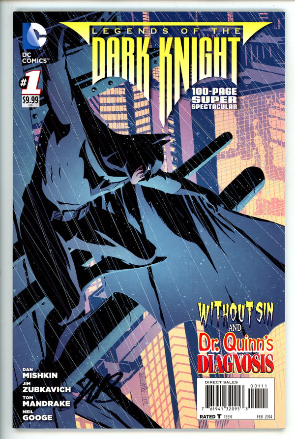 Legends of the Dark Knight 100-Page Super Spectacular 1 Signed Zubkavich