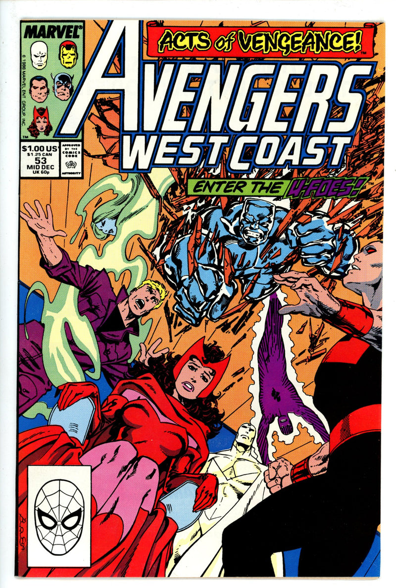 Avengers West Coast Vol 2 53