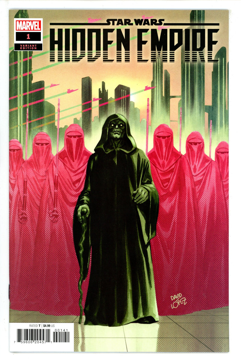 Star Wars Hidden Empire 1 Lopez Variant NM