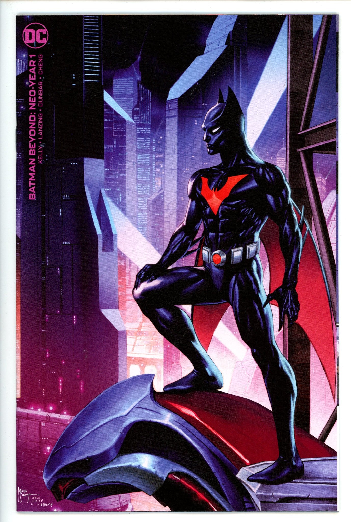 Batman Beyond Neo Year 1 Suayan Virgin Variant