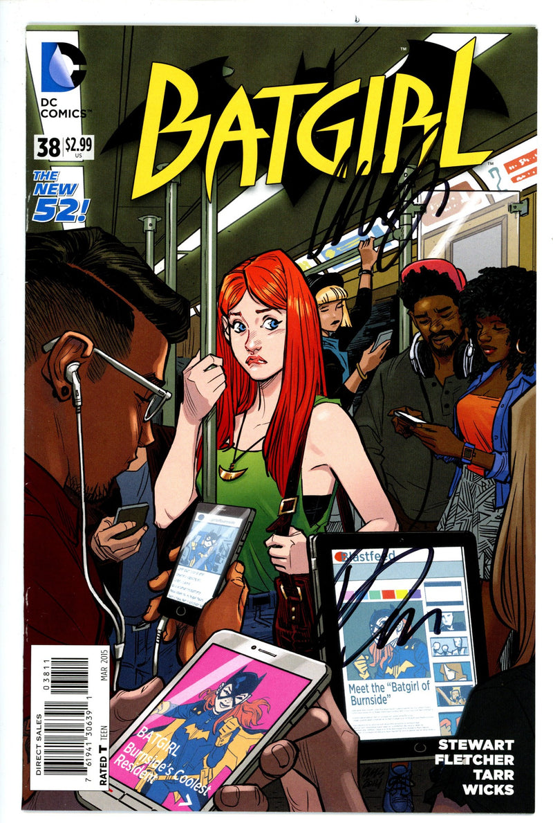 Batgirl Vol 4 38 Signed Stewart / Tarr
