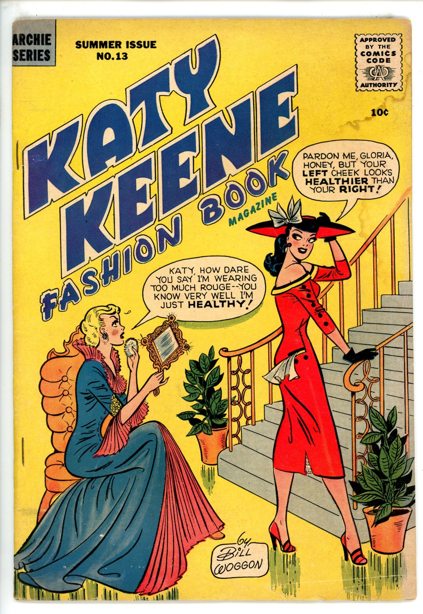 Katy Keene 13 Double Cover VG