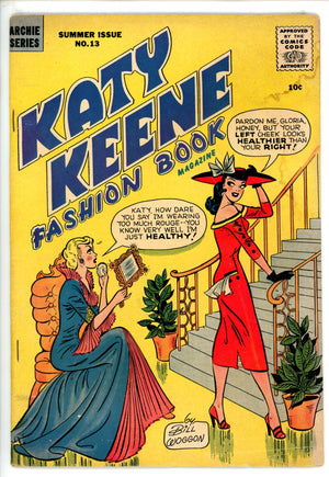 Katy Keene 13 Double Cover VG