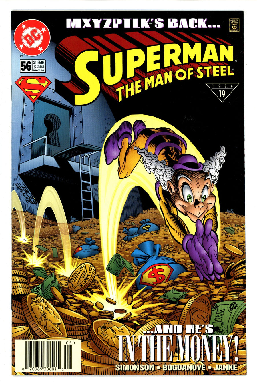 Superman: The Man of Steel 56 Newsstand
