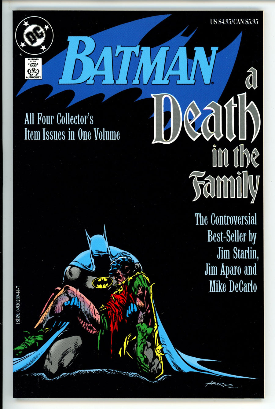 Batman A Death in The Family TPB 9th Print