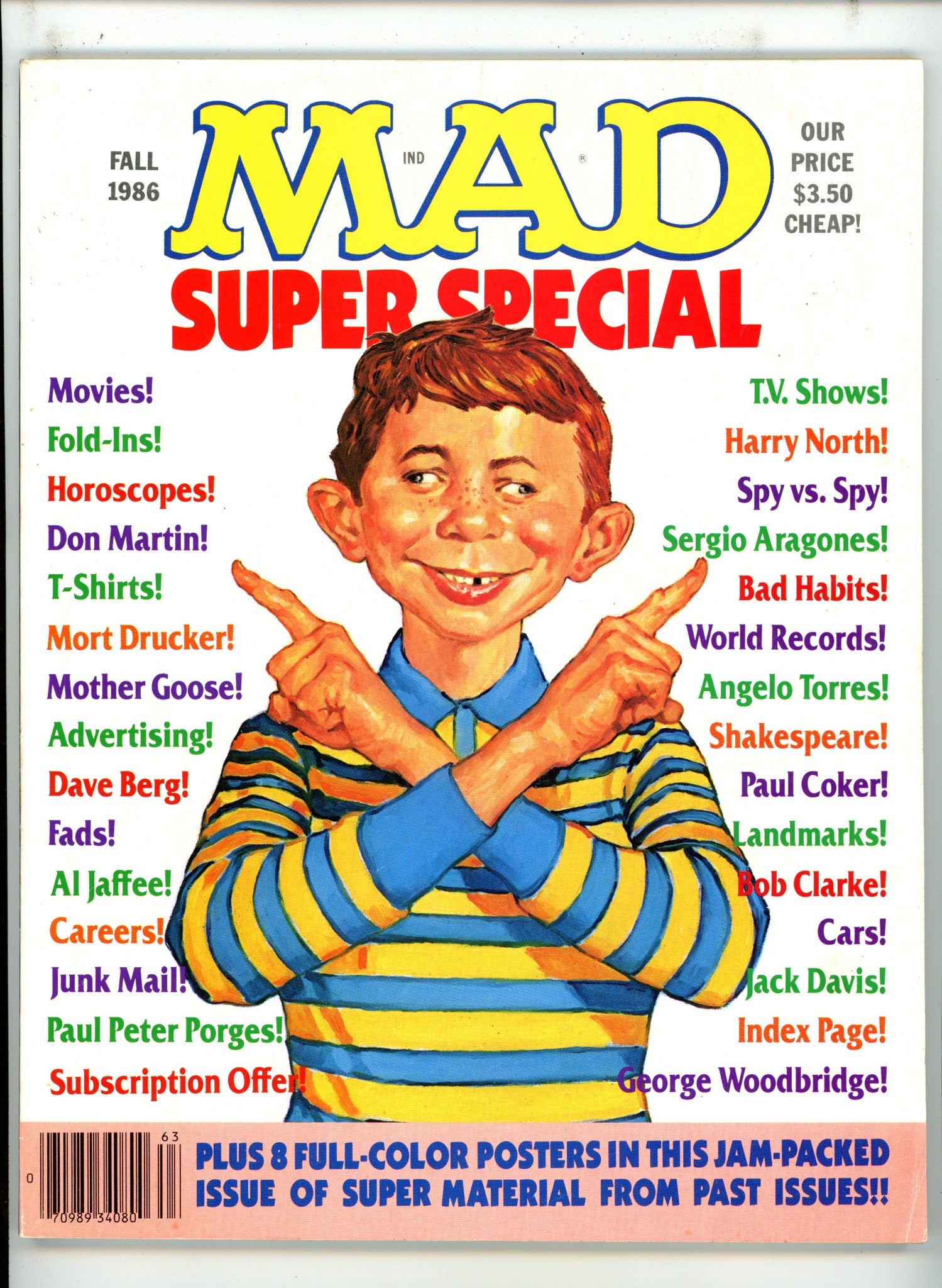 Mad Special 56 Canadian Price Variant FN (1986)