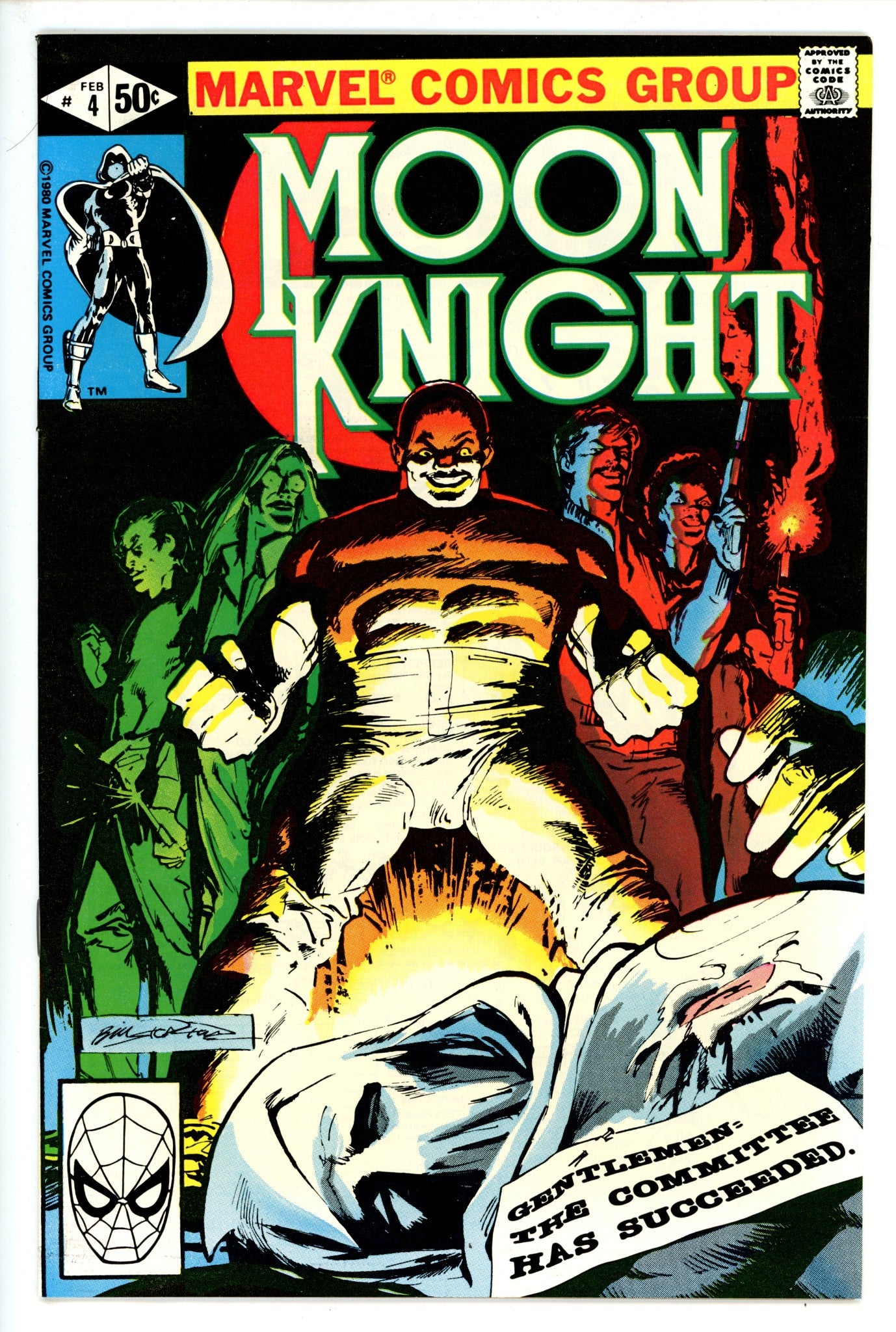 Moon Knight Vol 1 4 VF