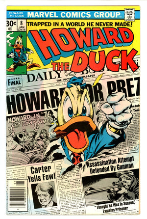 Howard the Duck Vol 1 8 VF+ (1977)