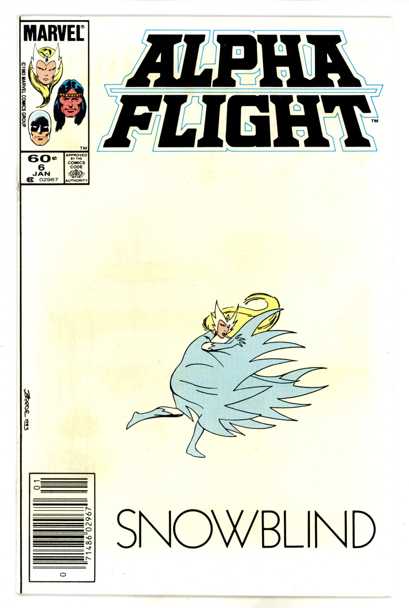 Alpha Flight Vol 1 6 Newsstand