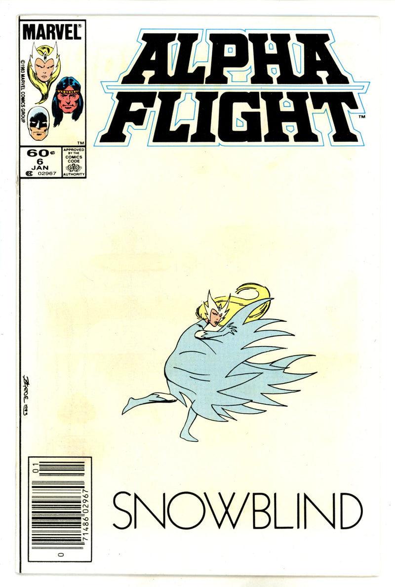 Alpha Flight Vol 1 6 Newsstand