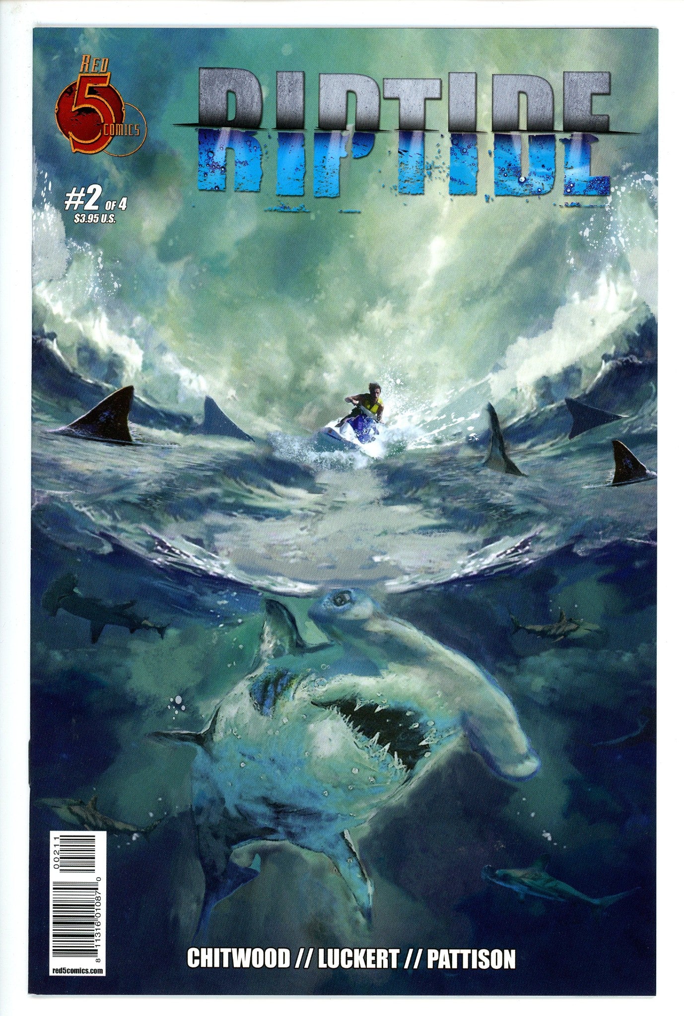 Riptide 2-Red 5-CaptCan Comics Inc