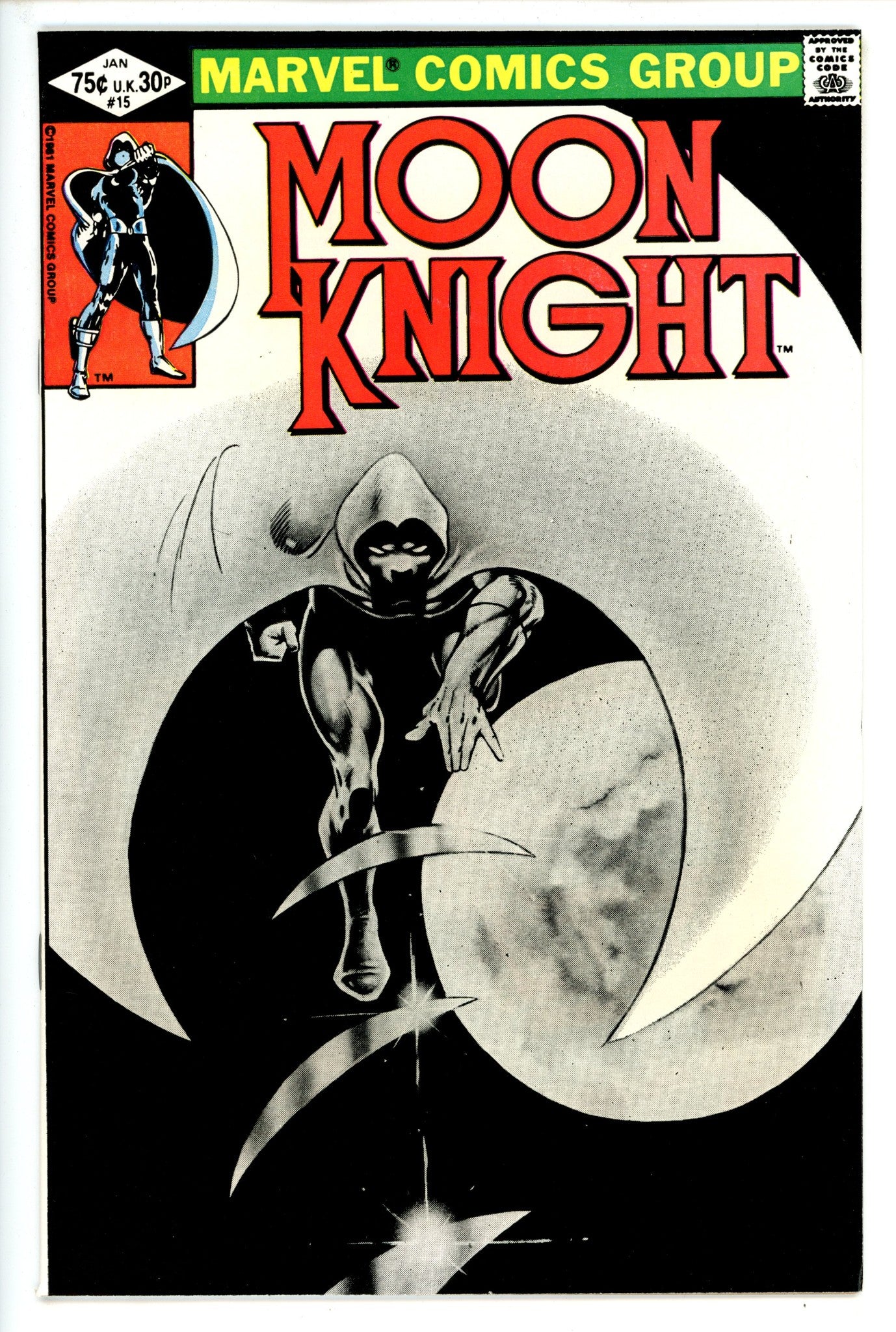 Moon Knight Vol 1 15 NM-