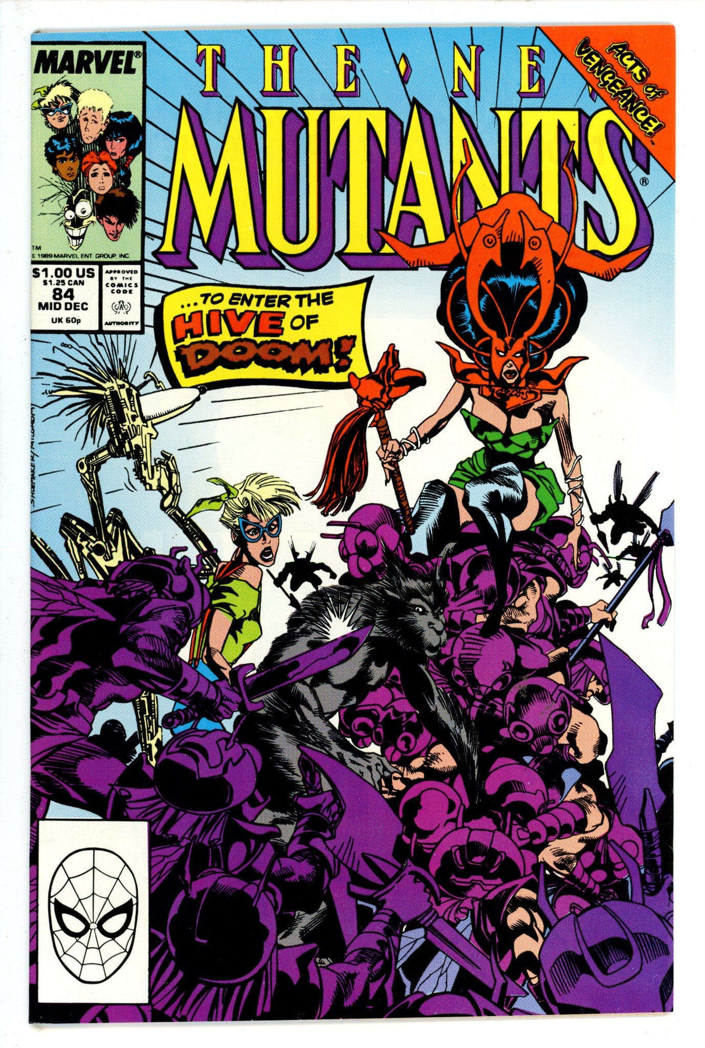 The New Mutants Vol 1 84 (1989)