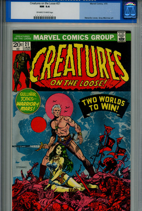 Creatures on the Loose 21 CGC 9.4 (1973)
