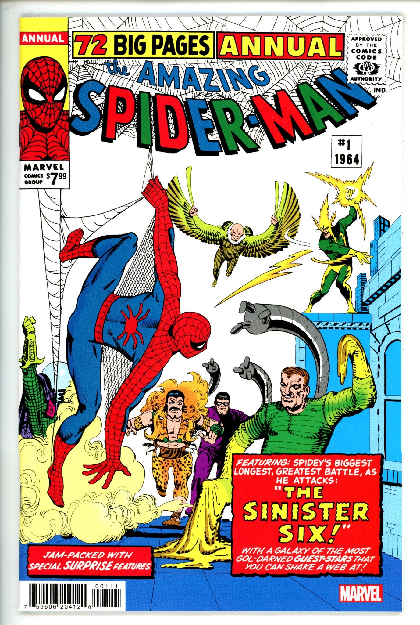 Amazing Spider-Man Vol 1 Annual 1 Facsimile (2022)